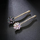 Crab Hair Clips Accessories Crystals Hair Pins Wedding Bride