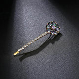 Crab Hair Clips Accessories Crystals Hair Pins Wedding Bride