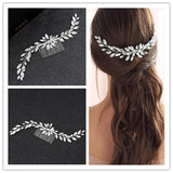 Rhinestone Hair Combs Bridal Wedding Head Ornaments Hair Clip