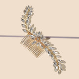Rhinestone Hair Combs Bridal Wedding Head Ornaments Hair Clip
