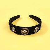 Evil Eyes Alloy Headband Crown Hair Accessories