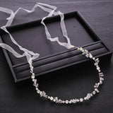 Silver Rhinestone Crystal Bridal Tiara Wedding Hair Accessories