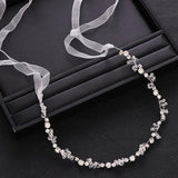 Silver Rhinestone Crystal Bridal Tiara Wedding Hair Accessories