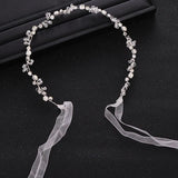 Silver Rhinestone Crystal Bridal Tiara Wedding Hair Accessories