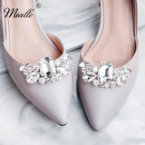 Big Rhinestone Wedding Shoe Clips Bride Bridesmaid