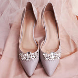 Big Rhinestone Wedding Shoe Clips Bride Bridesmaid