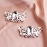 Big Rhinestone Wedding Shoe Clips Bride Bridesmaid