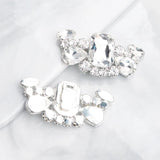 Big Rhinestone Wedding Shoe Clips Bride Bridesmaid