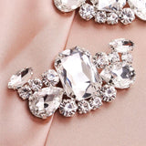 Big Rhinestone Wedding Shoe Clips Bride Bridesmaid