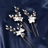 Bridal Hair Pin Set Wedding Hair Stickers Hair Jewelry