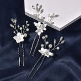 Bridal Hair Pin Set Wedding Hair Stickers Hair Jewelry