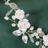 Leaf Flower Hair Comb Headband Tiara Headband Hair Accessories For Women Wedding