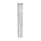 Rhinestone Hairpins Tassel Hair Clips Wedding Jewelry