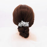 Crystal Hair Comb Silver Bridal Wedding Headpiece