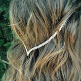 Stonefans Rhinestone Hair Comb Headband for Women Wedding