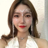 Vintage Tassel Head chain Face Curtain Hair Accessory