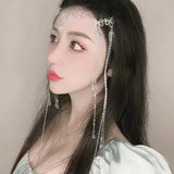 Vintage Tassel Head chain Face Curtain Hair Accessory