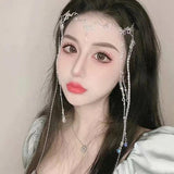 Vintage Tassel Head chain Face Curtain Hair Accessory