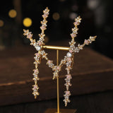 Baroque Pink Crystal Pearls Hairgrips Clips for Bride Women