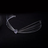 Zircon Tiaras Headbands Royal Queen Wedding Crown Bridal Prom Head Ornament