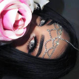 Stonefans Rhinestone Forehead Headband Crystal Hair Chain