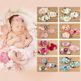 3Pcs Baby Flower Hairclips Girl Kids Sweet Pearl hairpins Headwear