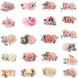 3Pcs Baby Flower Hairclips Girl Kids Sweet Pearl hairpins Headwear