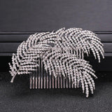 Rhinestone Crystal Bridal Hair Combs Wedding Hair Accessories Headpiece