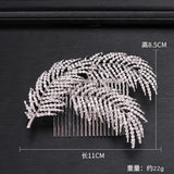 Rhinestone Crystal Bridal Hair Combs Wedding Hair Accessories Headpiece