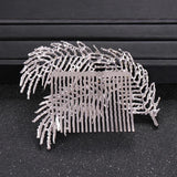 Rhinestone Crystal Bridal Hair Combs Wedding Hair Accessories Headpiece