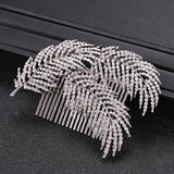 Rhinestone Crystal Bridal Hair Combs Wedding Hair Accessories Headpiece