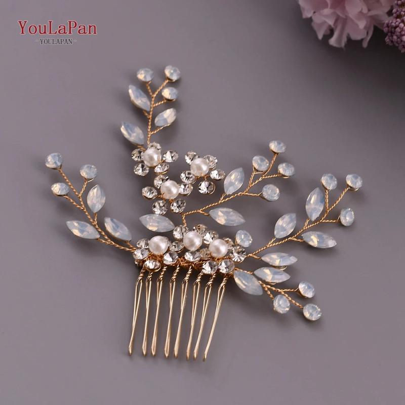 Wedding Bridal Comb Rhinestone Hair Clip Hairpins Bridal Headpieces