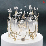Pearl Wedding Bridal Hair Accessories Princess Crown Tiaras