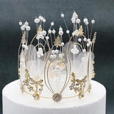 Pearl Wedding Bridal Hair Accessories Princess Crown Tiaras