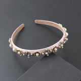 Crystal Flower Hairband Rhinestone Headbands Women Party 858