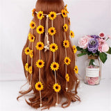 Daisy Sunflower Headband Bohemian Hair Accessories