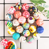 15mm Round Leopard Printed Silicone Beads for DIY Jewelry Making