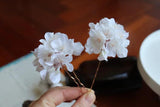 Romantic Cherry Blossoms Hair Sticks Wedding Accessories