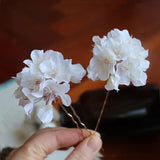 Romantic Cherry Blossoms Hair Sticks Wedding Accessories