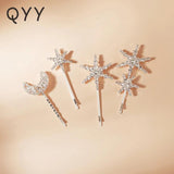 Rhinestone Silver Bridal Wedding Hair Jewelry Bride Headpiece