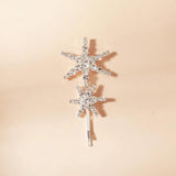 Rhinestone Silver Bridal Wedding Hair Jewelry Bride Headpiece