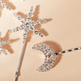 Rhinestone Silver Bridal Wedding Hair Jewelry Bride Headpiece