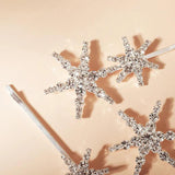 Rhinestone Silver Bridal Wedding Hair Jewelry Bride Headpiece