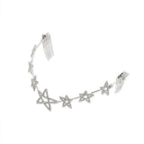 Vintage Hollow Pentagram Star Hair Vine Accessories for Women