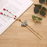 Vintage Cloisonne Chinese Hairpin for Women
