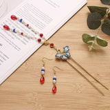 Vintage Cloisonne Chinese Hairpin for Women