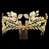 Baroque Style Metal Tiaras Crown Headband Bride Wedding Hair Accessories