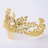 Baroque Style Metal Tiaras Crown Headband Bride Wedding Hair Accessories
