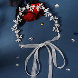 Rhinestone Headbands Wedding Hair Accessories Silver Hairbands Bridesmaid Gift
