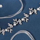 Rhinestone Headbands Wedding Hair Accessories Silver Hairbands Bridesmaid Gift